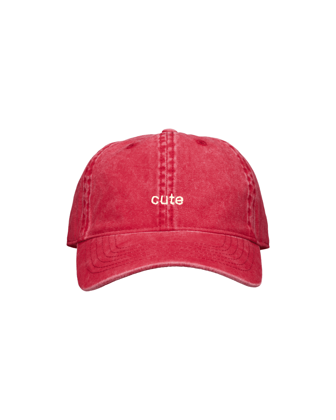 Cute keps vintage Röd