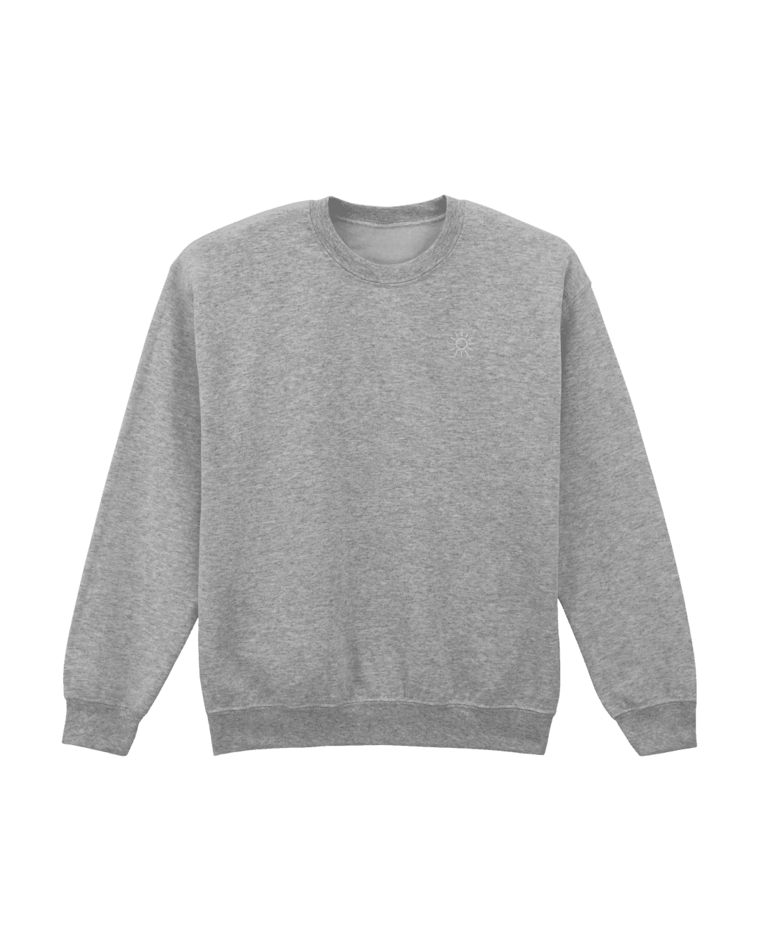 Produktbild för Collegetröja Sol Grå