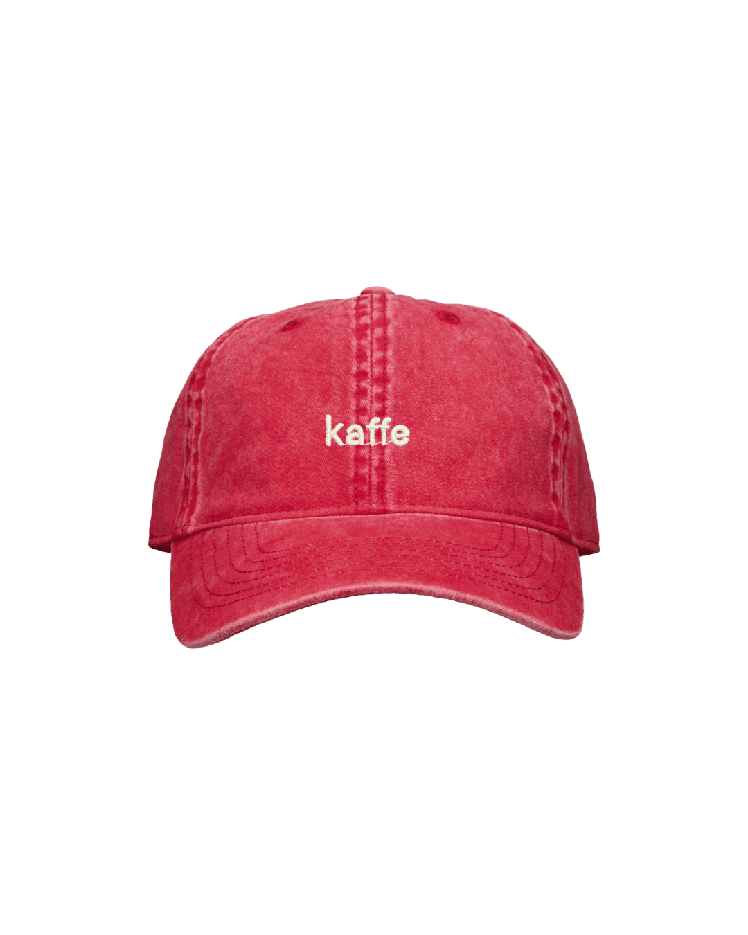 Produktbild 2 för Kaffe keps vintage Röd