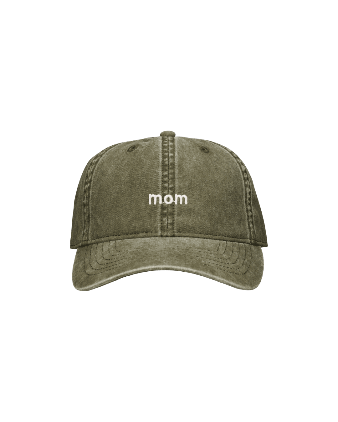 Produktbild 2 för Mom keps vintage Grön