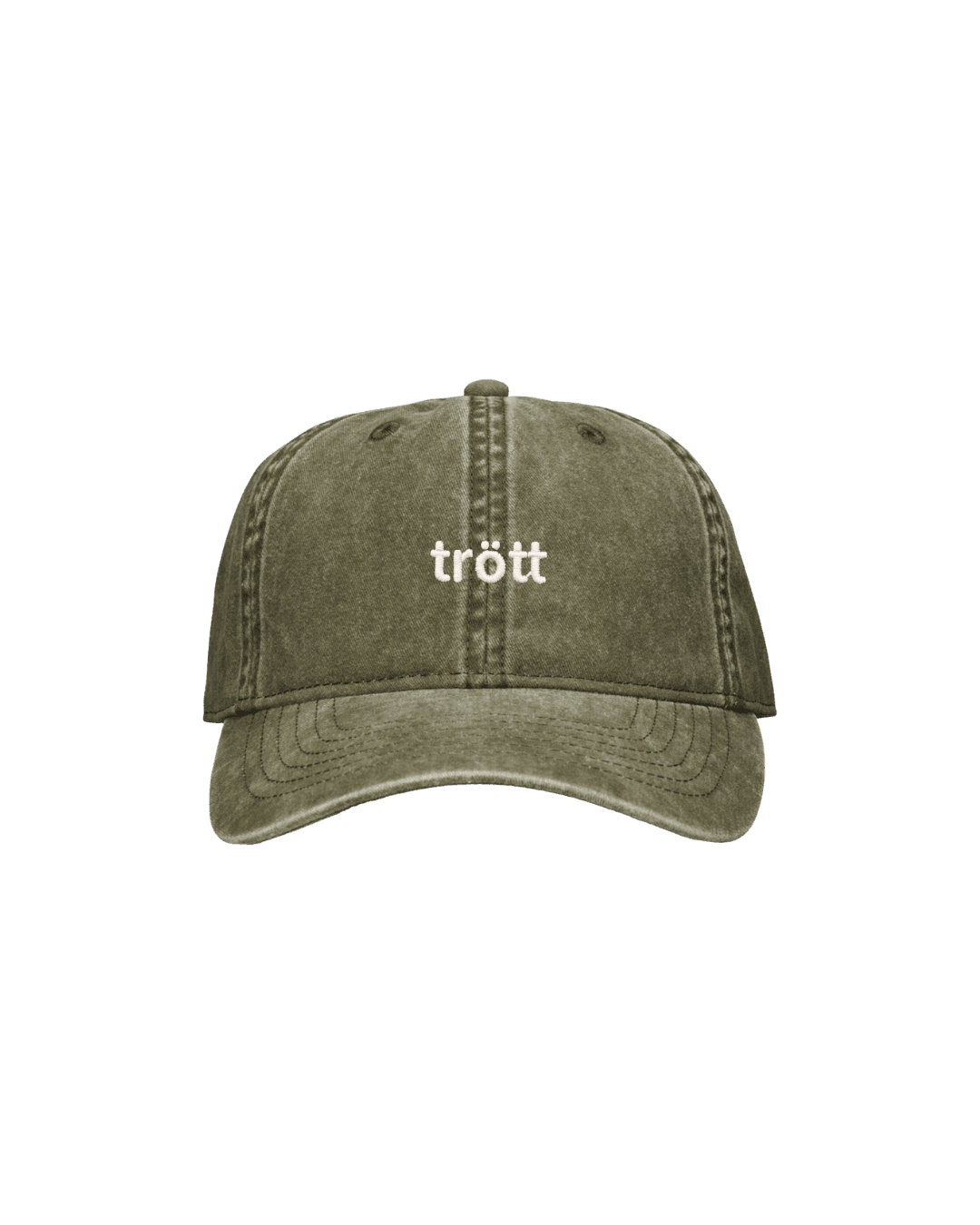 Produktbild 2 för Trött keps vintage Grön