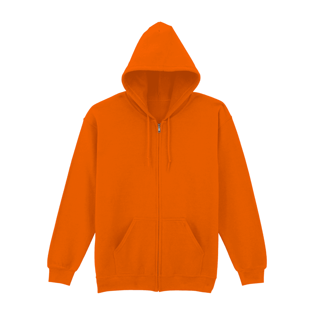 Produktbild 3 för Zipped Hoodie Heavy Blend