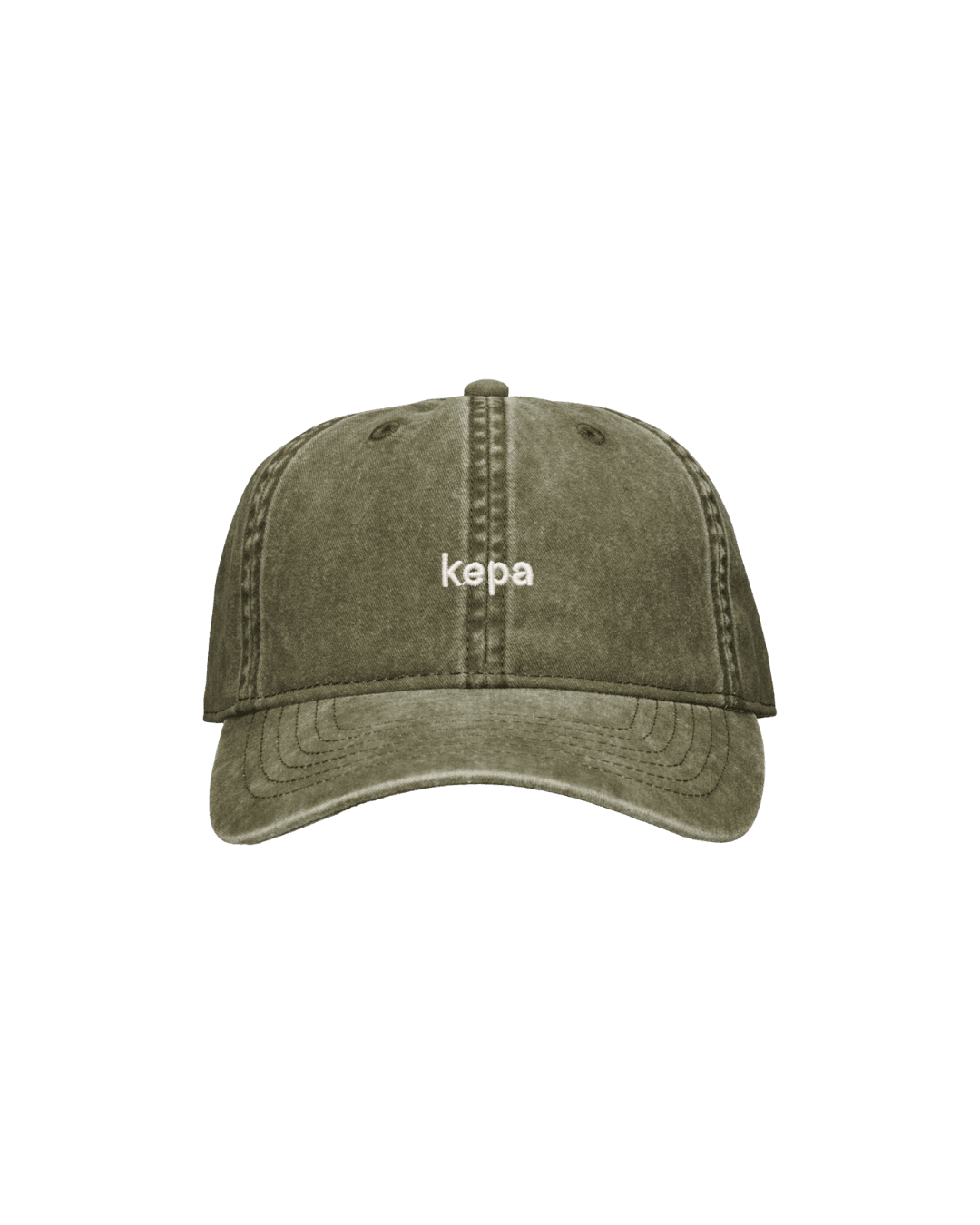 Produktbild 2 för Kepa keps vintage Grön