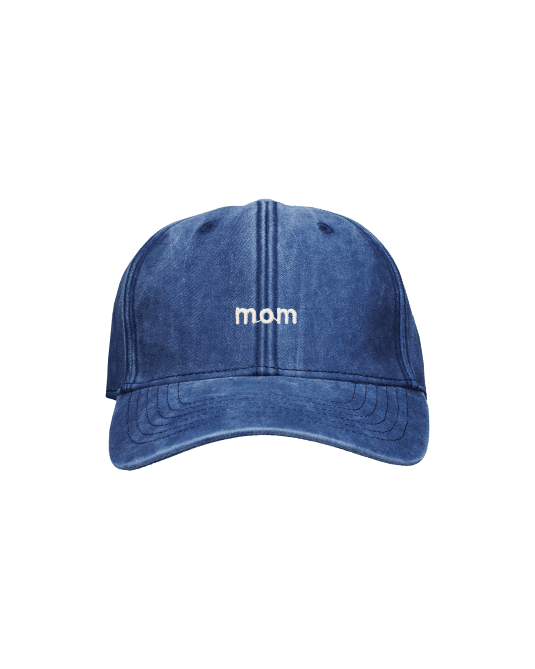 Produktbild 2 för Mom keps vintage Blå