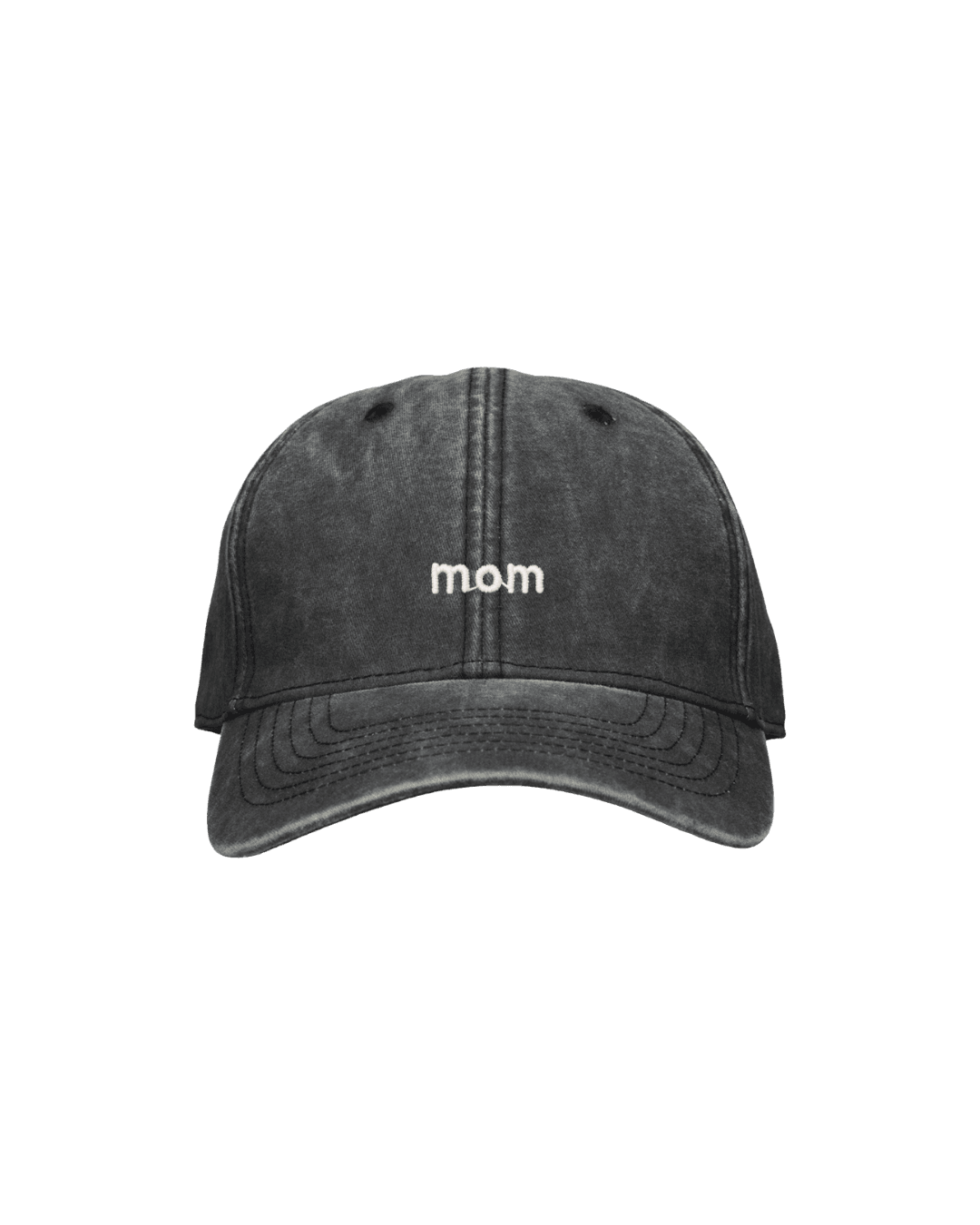 Produktbild 2 för Mom keps vintage Svart