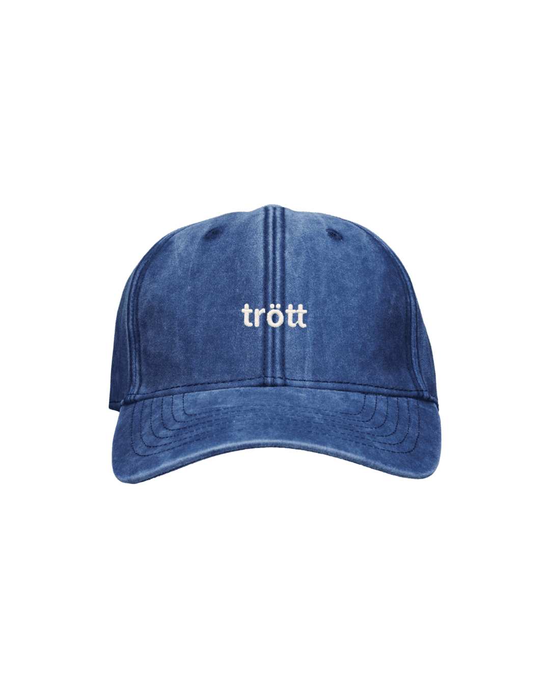Produktbild 2 för Trött keps vintage Blå